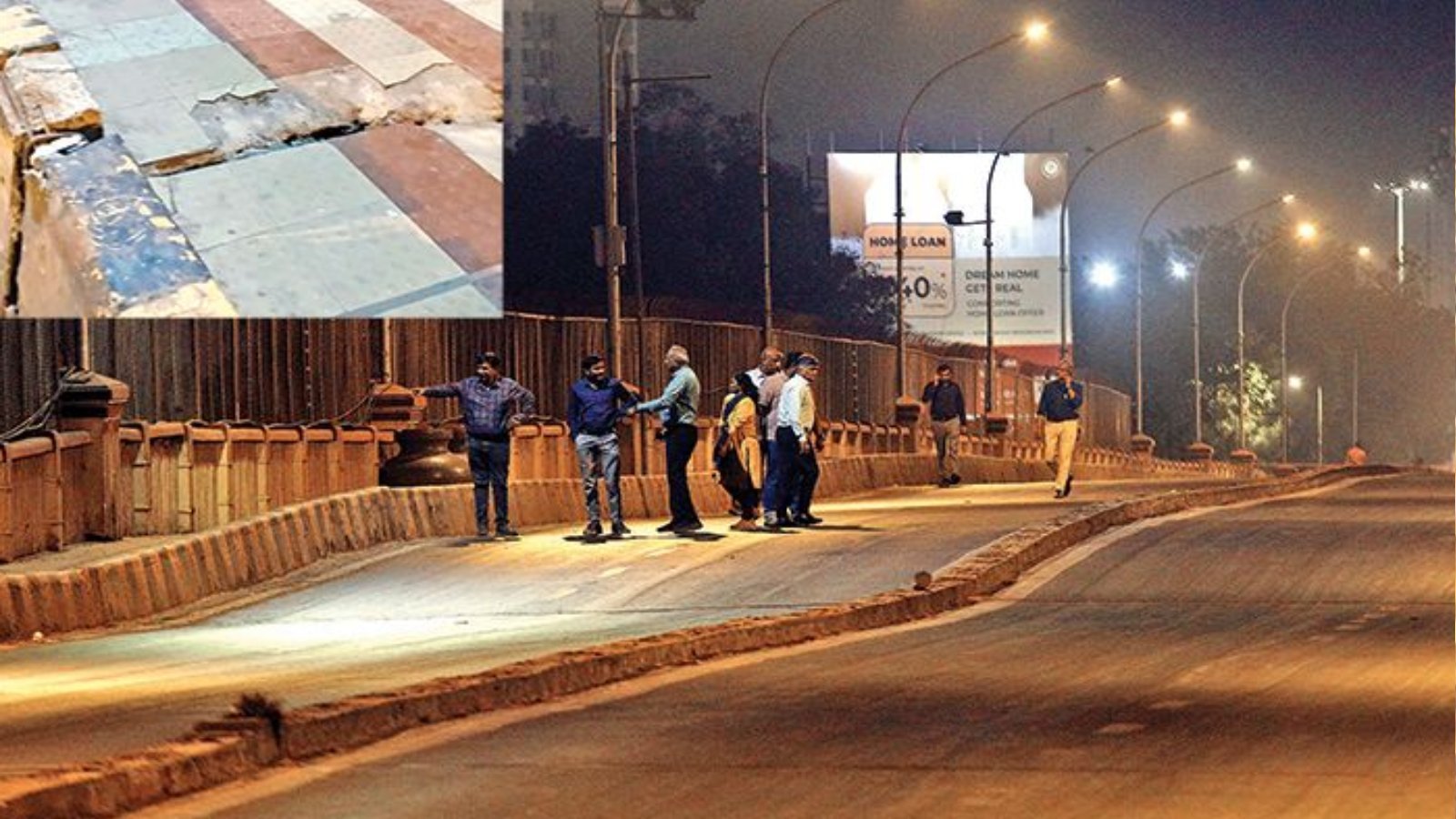 Ahmedabad Shubhash Bridge Shut off