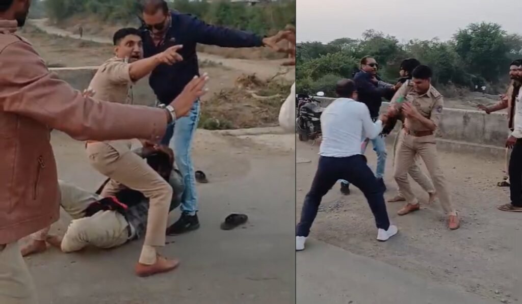 Bhavnagar News: રસ્તામાં ભેંસ આડી ઉતરતા ગાડી લઈને જતા પોલીસ અધિકારી ગિન્નાયા, ગોવાળને ઢોર માર માર્યો હોવાનો આક્ષેપ, જુઓ Video